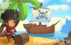 Играть в игру Пиратская осада форта